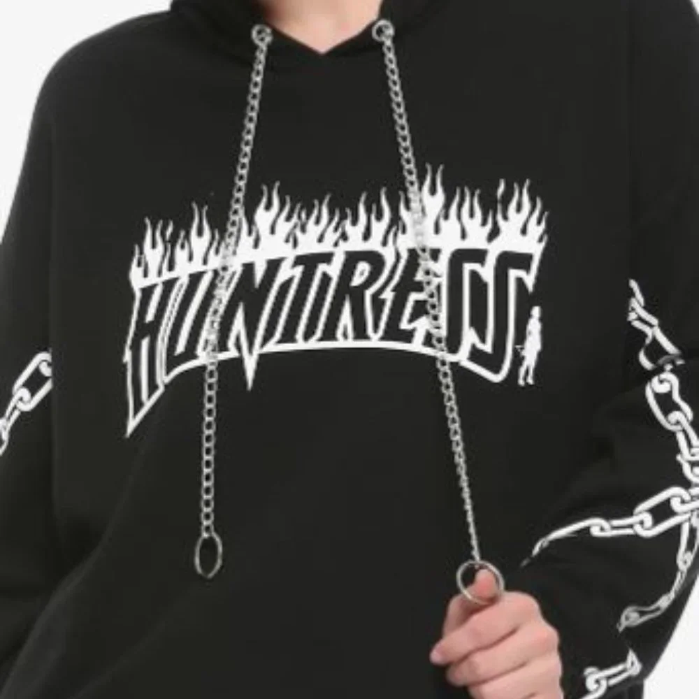 2/$15 Birds of Prey Huntress semi crop hoodie - Picture 1 of 4